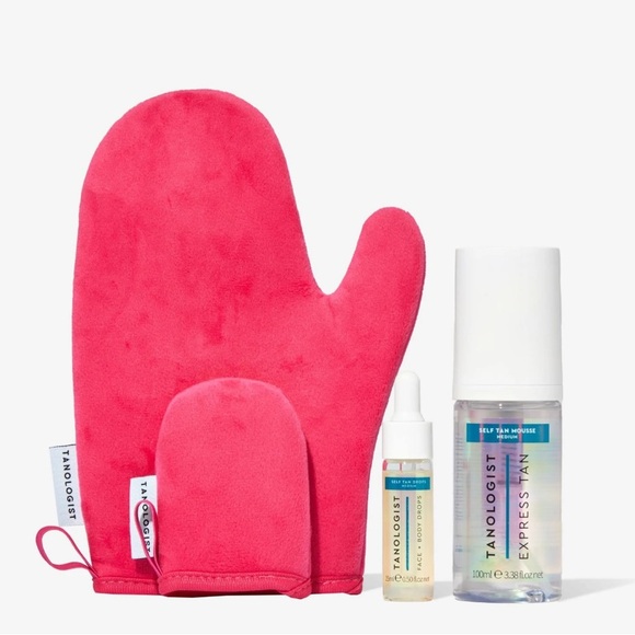 NWT Tanologist Let It Glow Kit Medium Self Tan Mousse & Drops Face + Body - Picture 5 of 5